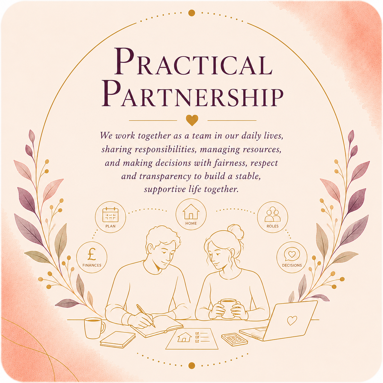 Practical Partnership pillar card